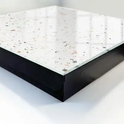 Terrazzo strălucitor care aduce prospețime