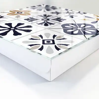Modele geometrice în tonuri deschise