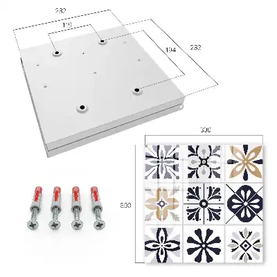 Modele geometrice în tonuri deschise