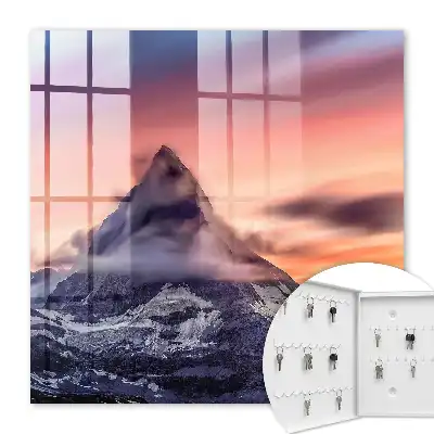 Apus de soare magic la munte