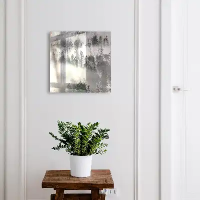 Verdeața cețoasă creează o atmosferă liniștită