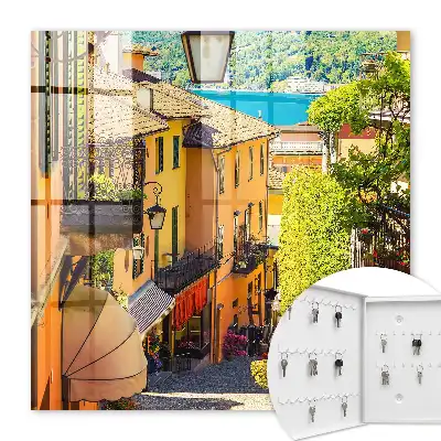 Un oraș colorat cu case