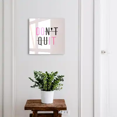 Tipografie care motivează culorile contrastante