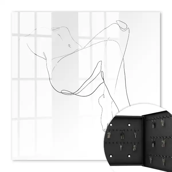 Stil minimalist de artă liniară feminină