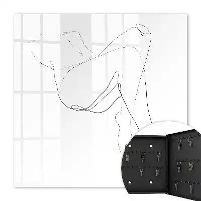 Stil minimalist de artă liniară feminină