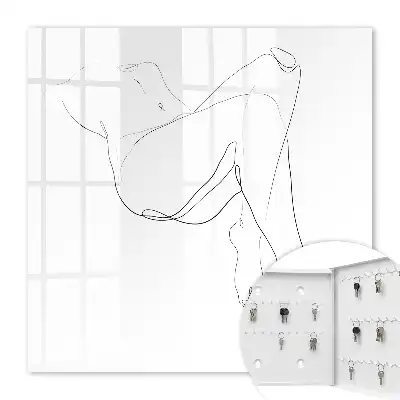 Stil minimalist de artă liniară feminină