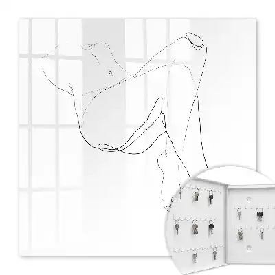 Stil minimalist de artă liniară feminină