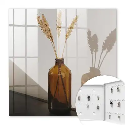 O sticlă de cereale în stil minimalist
