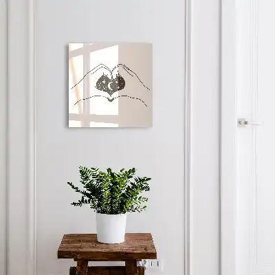 Spațiu minimalist al inimii