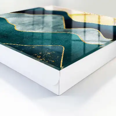 Abstracție muntoasă vârfuri soare
