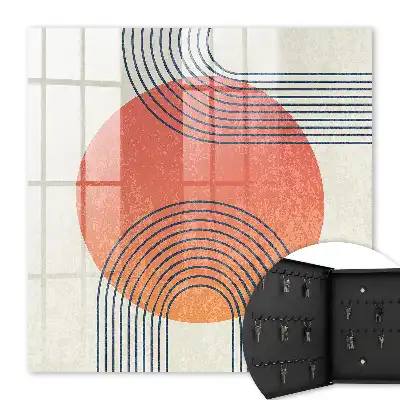 Linii geometrice într-un stil unic