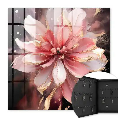 Floare de trandafir roz crem