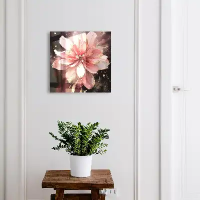 Floare de trandafir roz crem