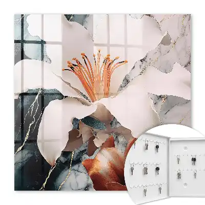 Eleganță florală într-un decor contrastant