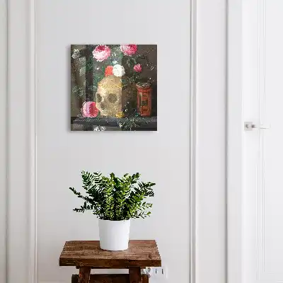 Echilibrul expresiei craniului și florilor
