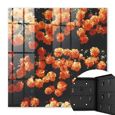 Abundență înfloritoare pe fundalul întunecat