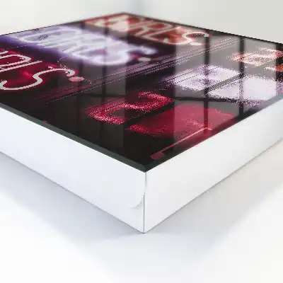 Semn neon al orașului de noapte