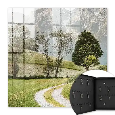Peisaj montan al liniștii naturale