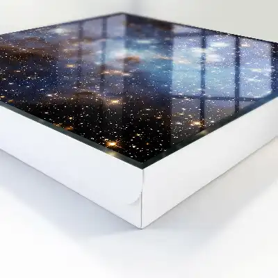 Spațiu cosmic cu ceață albastră