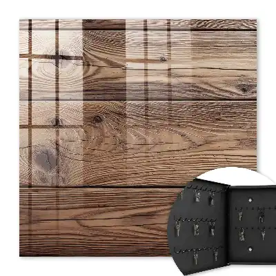 Model din lemn cu fibre naturale