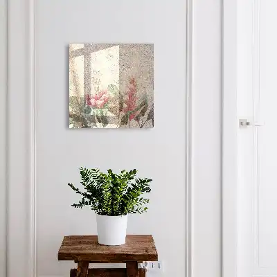 Eleganță botanică cu un fundal texturat