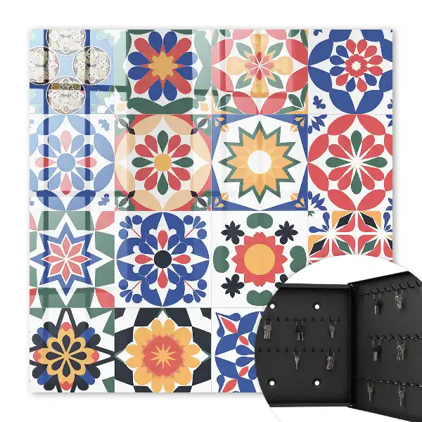 Aranjament armonios de mozaic floral