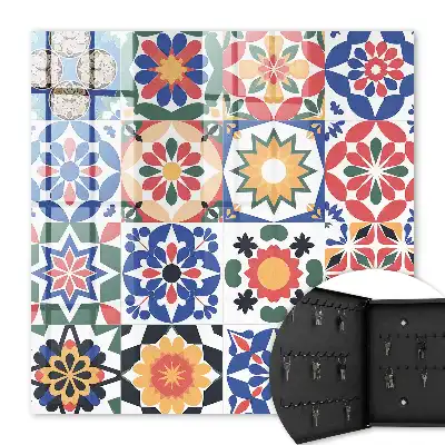 Aranjament armonios de mozaic floral