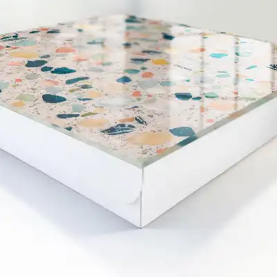 Un mozaic colorat în nuanțe pastelate