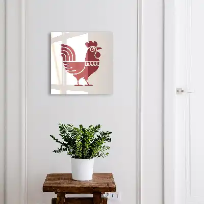 Motiv popular în stil cocoș