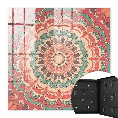 Mandala colorată cu modele armonioase