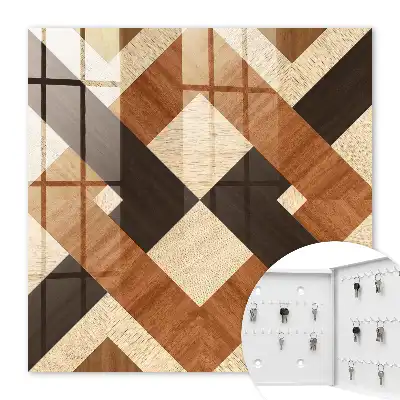 Geometrie modernă maro negru