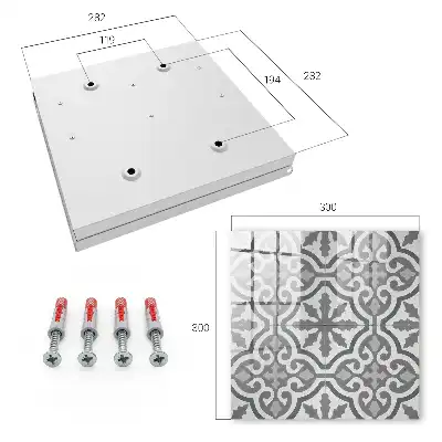 Model geometric în culori gri