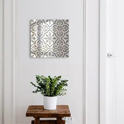 Model geometric în culori gri