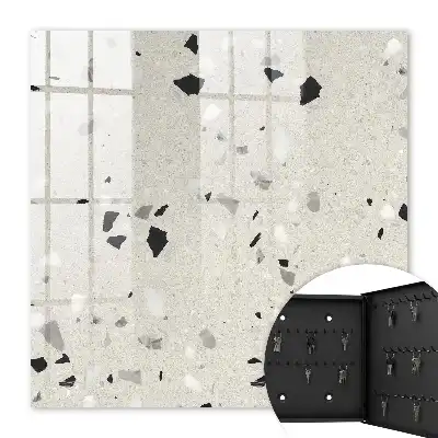 Model gri cu forme geometrice