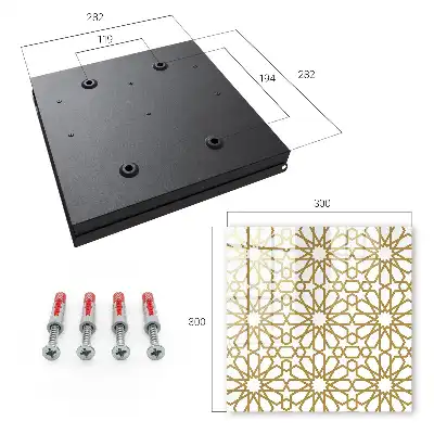 Model geometric într-un aranjament armonios