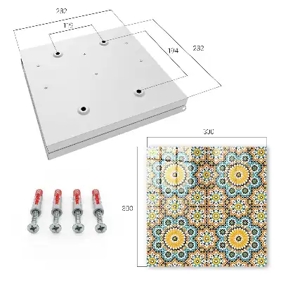 Mozaic geometric cu modele