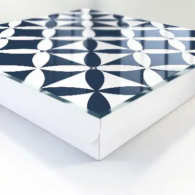 Eleganță geometrică într-un aranjament contrastant