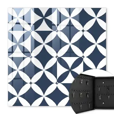 Eleganță geometrică într-un aranjament contrastant