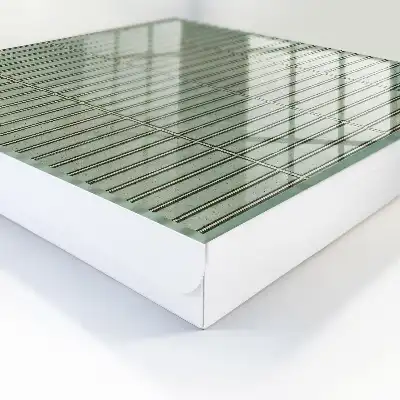Design de gresie cu model verde