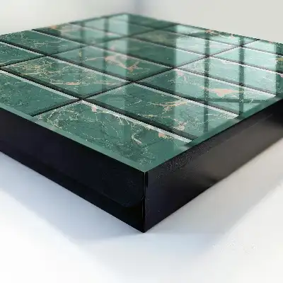 Plăci de marmură verde