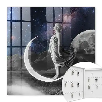 O fantezie cosmică cu un cer înstelat