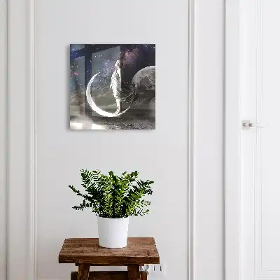 O fantezie cosmică cu un cer înstelat