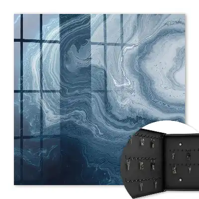Un vortex cosmic în nuanțe de albastru marin