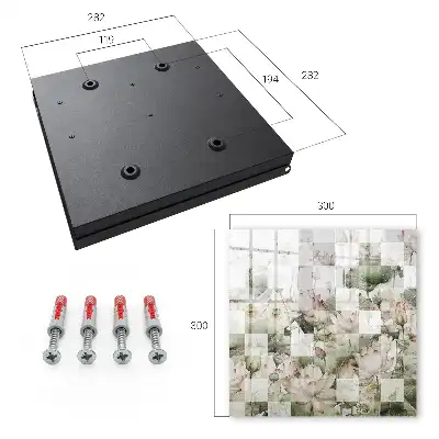 Crini geometrici în fundal
