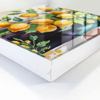 Talisman cu lămâie și frunze verzi