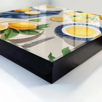 Masă Lemon din porțelan elegant