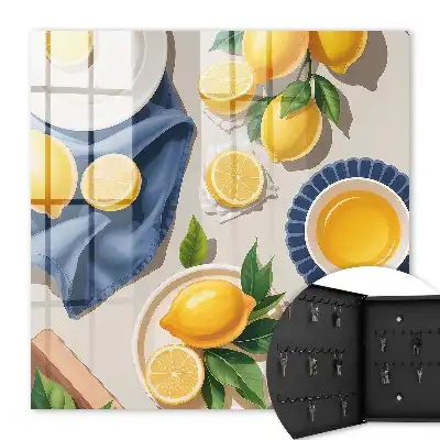 Masă Lemon din porțelan elegant