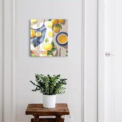 Masă Lemon din porțelan elegant