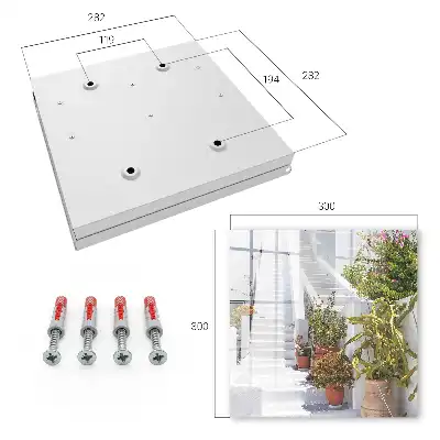 Scări cu plante în ghiveci