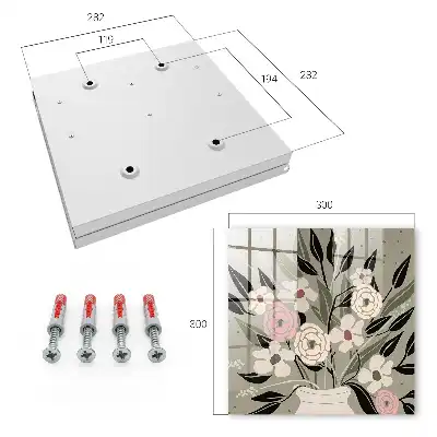 Compoziție florală cu fundal pastel